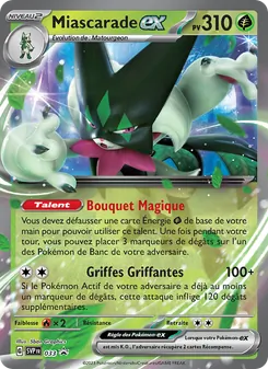 Carte Pokémon Miascarade-ex 033