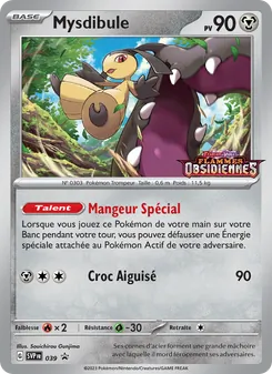 Carte Pokémon Mysdibule 039