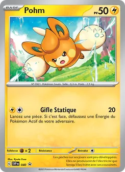Carte Pokémon Pohm 040