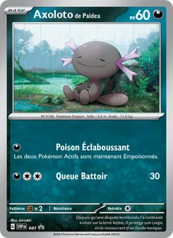 Carte Pokémon Axoloto de Paldea 041
