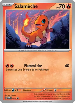 Carte Pokémon Salamèche 047