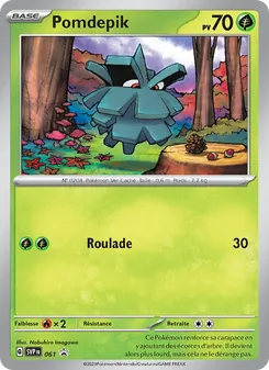 Carte Pokémon Pomdepik 061