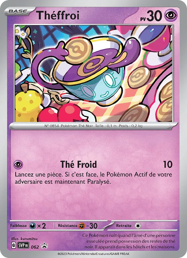 Carte Pokémon Théffroi 062/225 de l'extension SVP Black Star Promos