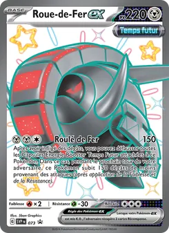 Carte Pokémon Roue-de-Fer-ex 073