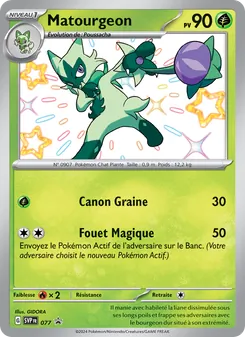 Carte Pokémon Matourgeon 077