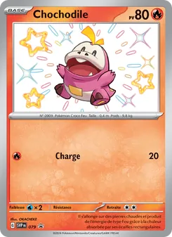 Carte Pokémon Chochodile 079