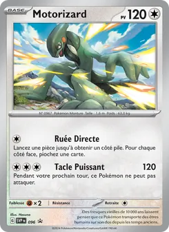 Carte Pokémon Motorizard 096