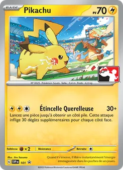 Carte Pokémon Pikachu 101 — SVP Black Star Promos