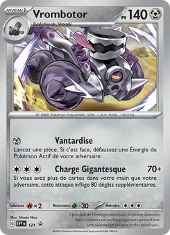 Carte Pokémon Vrombotor 121