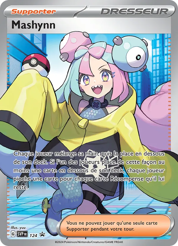 Carte Pokémon Mashynn 124/225 de l'extension SVP Black Star Promos