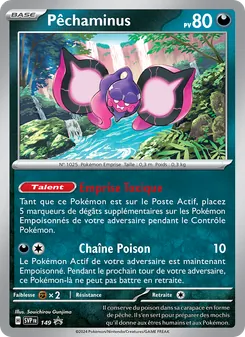 Carte Pokémon Pêchaminus 149