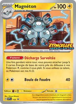 Carte Pokémon Magnéton 153