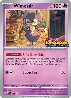 Carte Pokémon Wimessir 154