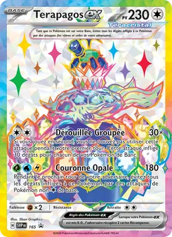 Carte Pokémon Terapagos-ex 165