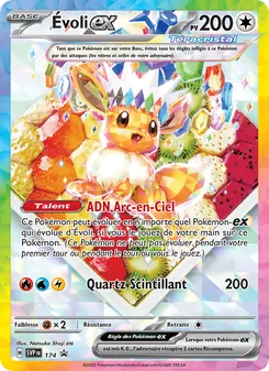 Carte Pokémon Évoli-ex 174