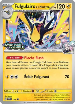 Carte Pokémon Fulgulairo de Mashynn 182