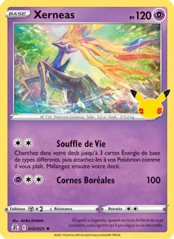 Carte Pokémon Xerneas 12 — Célébrations