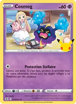 Carte Pokémon Cosmog 13 — Célébrations