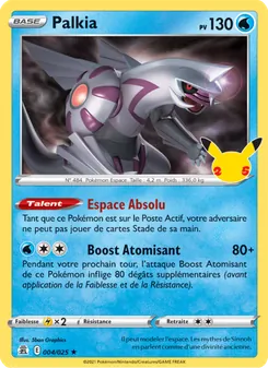 Carte Pokémon Palkia 4 — Célébrations