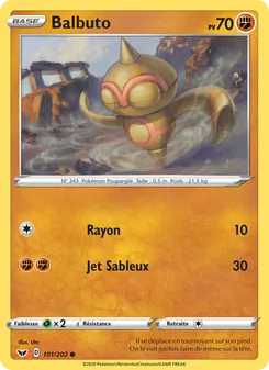 Carte Pokémon Balbuto 101
