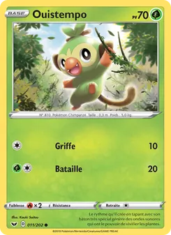 Carte Pokémon Ouistempo 11 — Épée et Bouclier