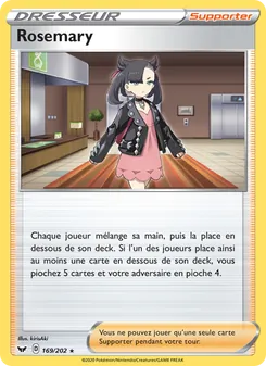 Carte Pokémon Rosemary 169