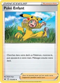 Carte Pokémon Poké Enfant 173