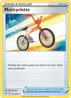 Carte Pokémon Moticyclette 181