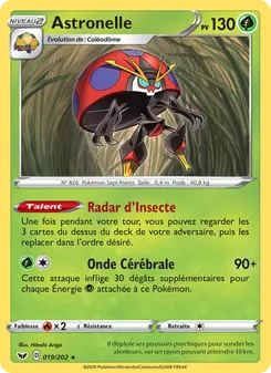 Carte Pokémon Astronelle 19