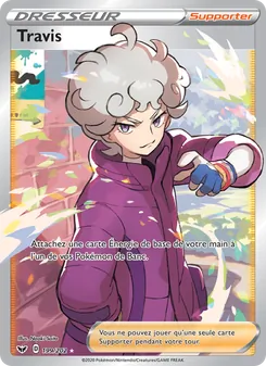Carte Pokémon Travis 199 — Épée et Bouclier