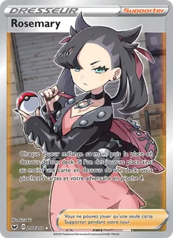 Carte Pokémon Rosemary 200 — Épée et Bouclier