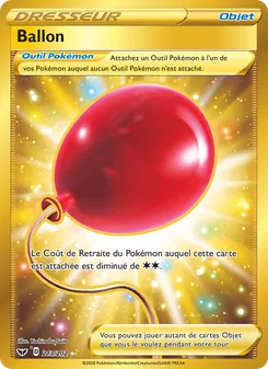 Carte Pokémon Ballon 213 — Épée et Bouclier