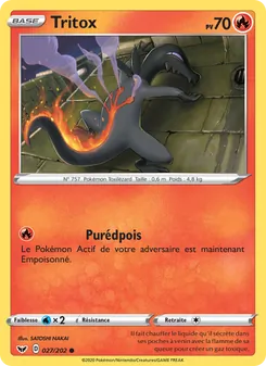 Carte Pokémon Tritox 27