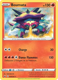 Carte Pokémon Boumata 29