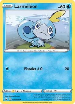 Carte Pokémon Larméléon 54 — Épée et Bouclier