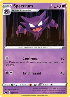 Carte Pokémon Spectrum 84