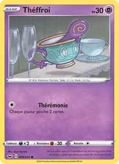 Carte Pokémon Théffroi 89