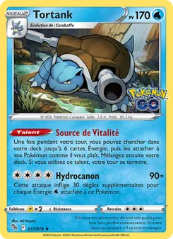 Carte Pokémon Tortank 017