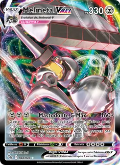 Carte Pokémon Melmetal VMAX 048