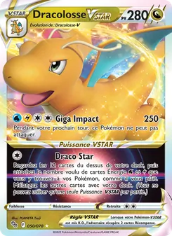 Carte Pokémon Dracolosse VSTAR 050