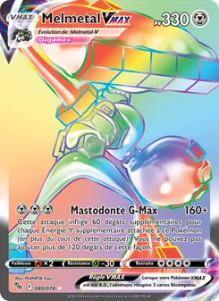 Carte Pokémon Melmetal VMAX 080 — Pokémon GO