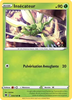 Carte Pokémon Insécateur 004 — Astres Radieux