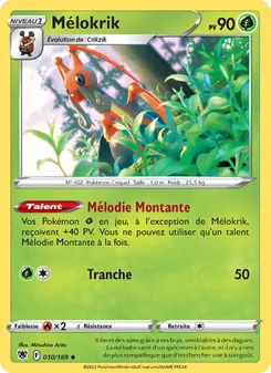 Carte Pokémon Mélokrik 010 — Astres Radieux