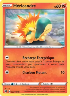Carte Pokémon Héricendre 023 — Astres Radieux