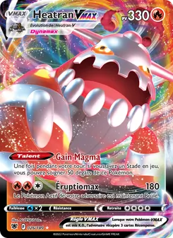 Carte Pokémon Heatran VMAX 026 — Astres Radieux