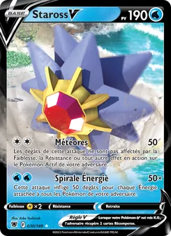 Carte Pokémon Staross V 030 — Astres Radieux