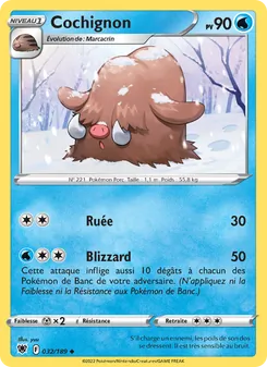 Carte Pokémon Cochignon 032 — Astres Radieux
