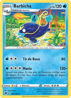 Carte Pokémon Barbicha 036 — Astres Radieux
