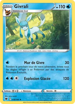 Carte Pokémon Givrali 038 — Astres Radieux
