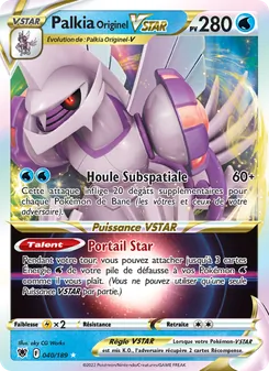 Carte Pokémon Palkia Originel VSTAR 040 — Astres Radieux